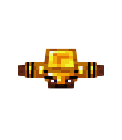 Gilded Rib armor trim combo Flying pose