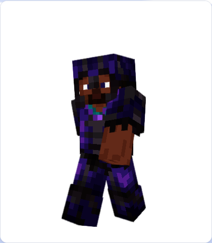 Void Royal armor trim combo Gehpose im Seitenwinkel